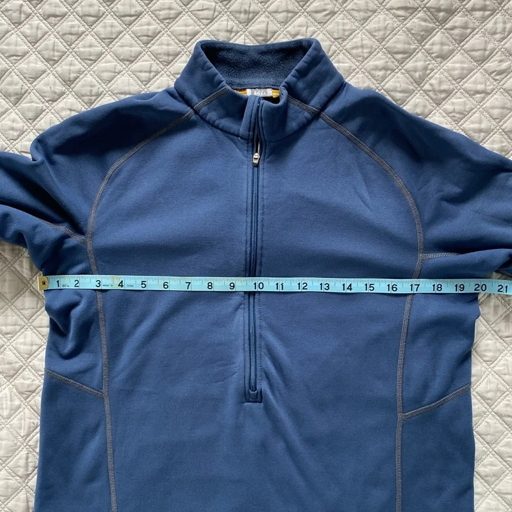 REI / Half-Zip Pullover / Blue / Large - Picture 8 of 8
